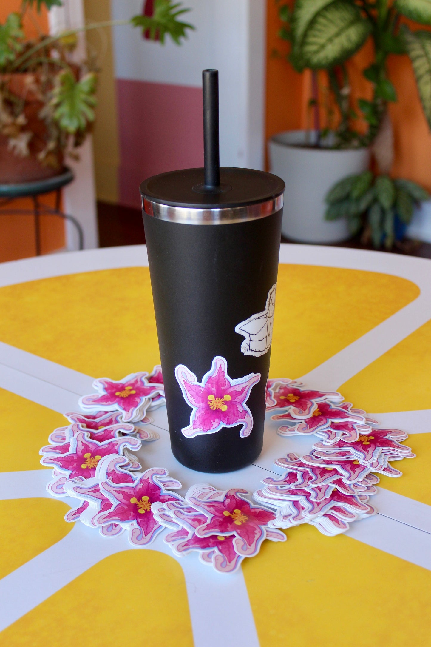 Stargazer Lily Sticker