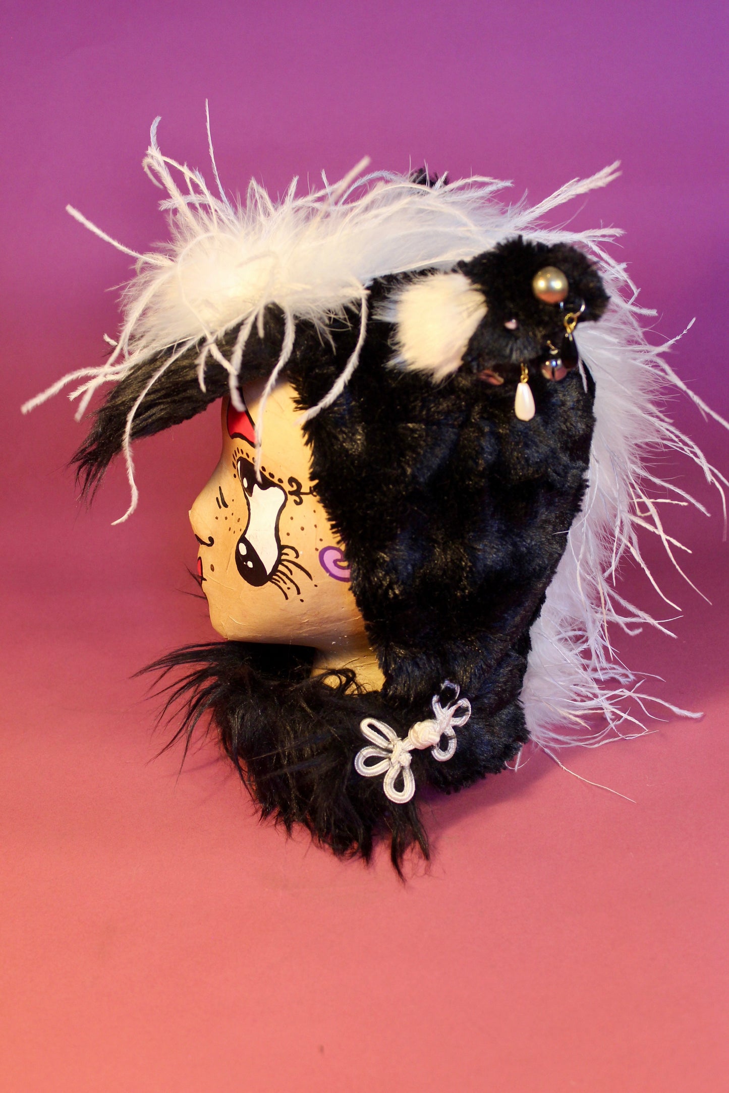 Pepe Le Pew Skunk Hat
