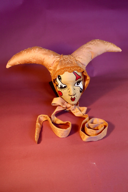 Tangerine Jester Cap