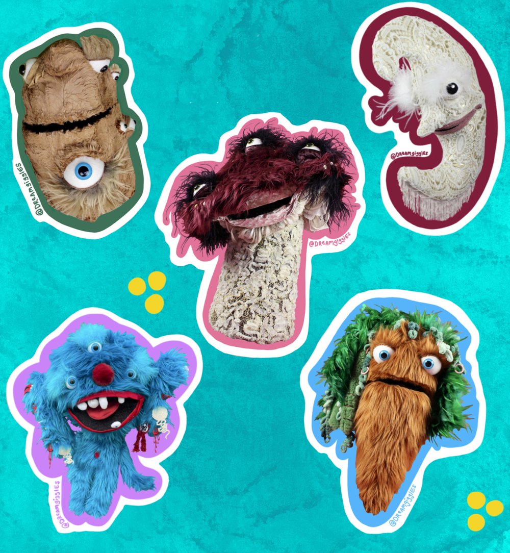 Puppet Stickers!